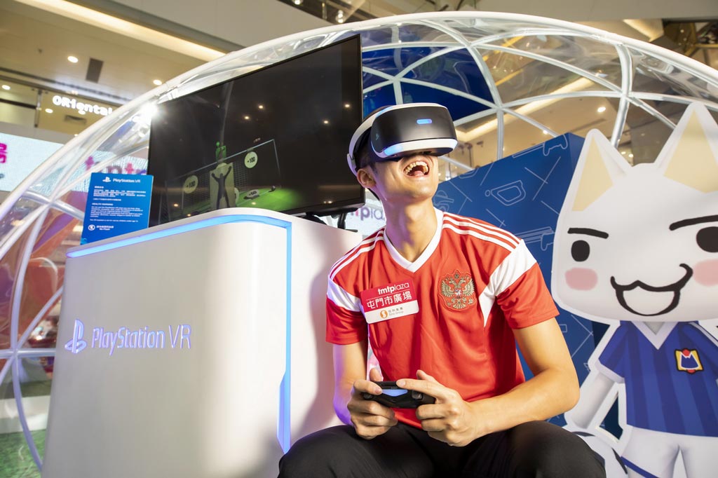 2018-tuenmun-PS-VR體驗足球遊戲