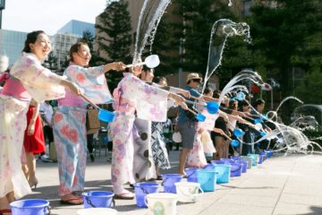 大阪梅田年度盛事 -「梅田浴衣祭」盆舞潑水迎夏日