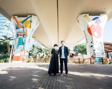 「Lift Up九龍東」觀塘海濱三十組橋墩巨型壁畫